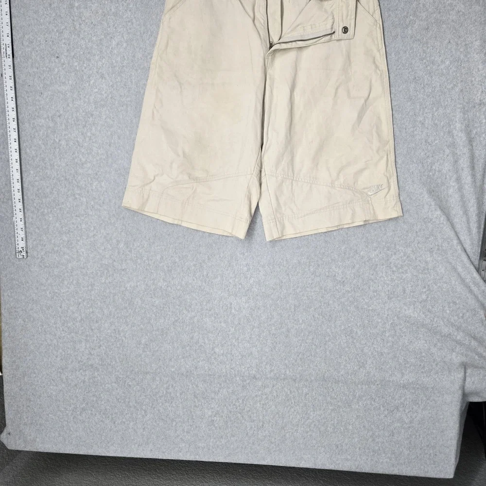 Nike Men Shorts 34 Beige Bermuda Grunge Skater Y2K 14